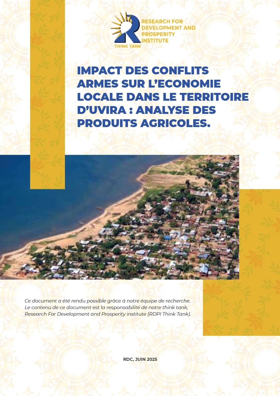 IMPACT DES CONFLITS ARMES SUR L’ECONOMIE LOCALE DANS LE TERRITOIRE D’UVIRA : ANALYSE DES PRODUITS AGRICOLES.